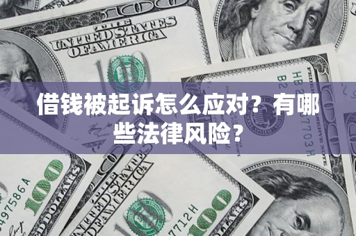 济南借钱被起诉怎么应对？有哪些法律风险？