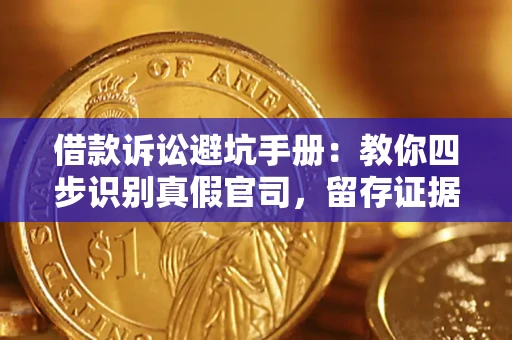 济南借款诉讼避坑手册：教你四步识别真假官司，留存证据不踩雷