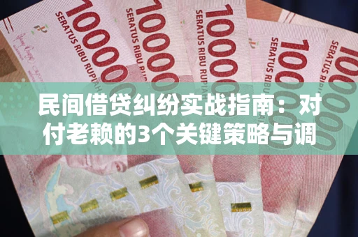 济南民间借贷纠纷实战指南：对付老赖的3个关键策略与调解盲区解析