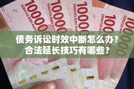 济南债务诉讼时效中断怎么办？合法延长技巧有哪些？