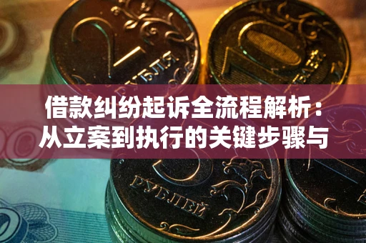 济南借款纠纷起诉全流程解析：从立案到执行的关键步骤与防败诉指南